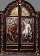 CARRACCI, Annibale Triptych oil painting reproduction